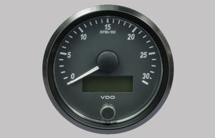 SingleViu Tachometer 3000 RPM